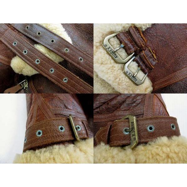 AVIREX アヴィレックス B-3 ムートン フライトジャケット SWEET PEA