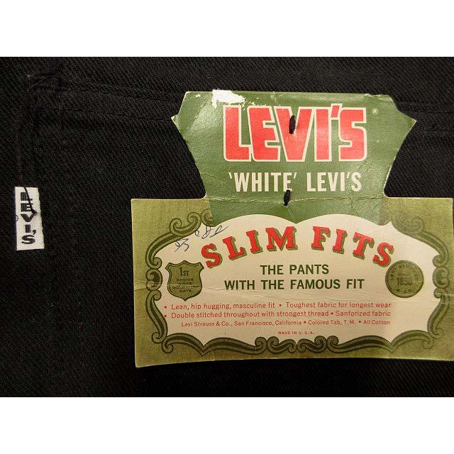 Levi's（リーバイス） 未使用品 デッドストック 60s 518 ブラック
