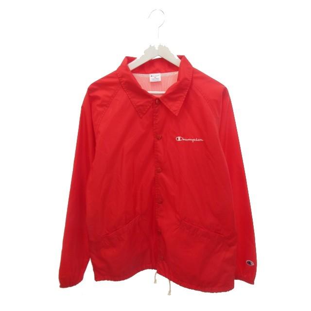 Champion チャンピオン CHAMPION コーチジャケット C8-M604 M 赤 Champion チャンピオン CHAMPION コーチジャケット C8-M604 M 赤