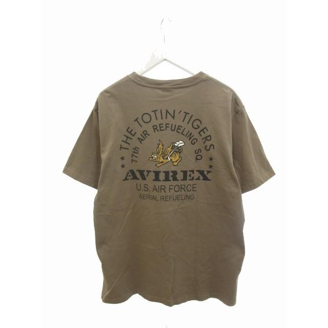AVIREX（アヴィレックス） フライング タイガー プリント Tシャツ 半袖