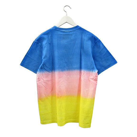 【中古】未使用品 ムータ muta × ACANTHUS Border Dyeing Tee MMAC-434158 ボーダー Tシャツ 6 マルチカラー 半袖 未使用品 ムータ muta × ACANTHUS Border Dyeing Tee MMAC-434158