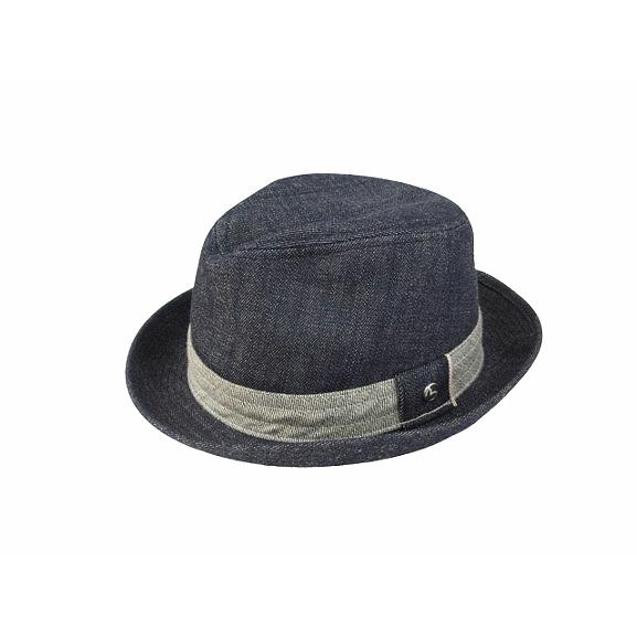 エヴィス EVISU デニムハット 帽子 セルビッチ ネイビー L メンズ | EVISU
