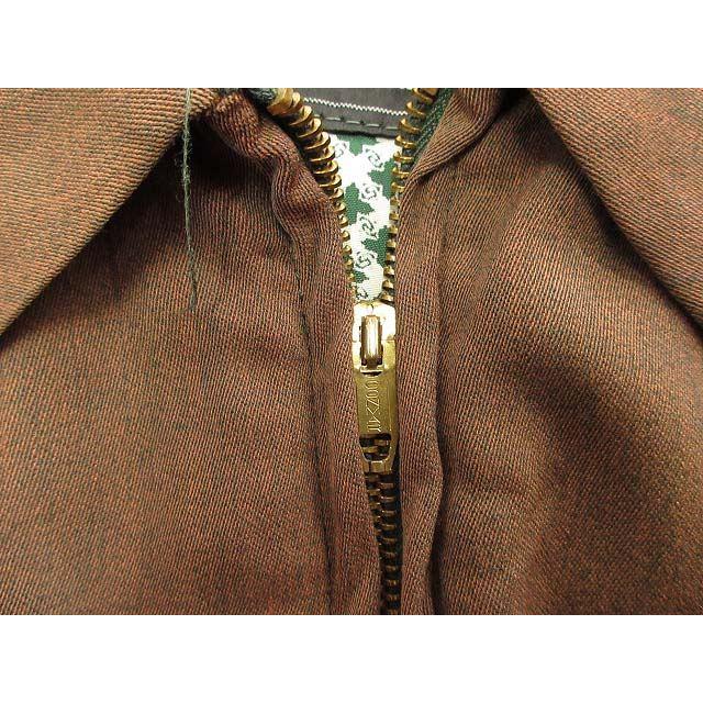 【中古】ヴィンテージ VINTAGE WAVERLY 50s  ギャバジャン ギャバジンジャケット アジャスターベルト  ブラウン ヴィンテージ VINTAGE WAVERLY 50s ギャバジャン ギャバジンジャケット