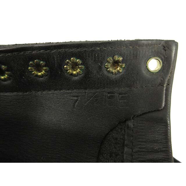 試着交換OK！HATHORNハソーン　70s-80s?Vintage 品　レザーブーツ　size11D〈黒/BLACK/ブラック〉レースアップ編み上げ　ホワイツ　　boots　/ men's 管No.WS5 試着交換OK！HATHORNハソーン 70s-80s?Vintage 品 レザーブーツ