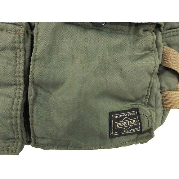 PORTER ポーター TANKER タンカー WAIST BAG ウエストバッグ カーキ