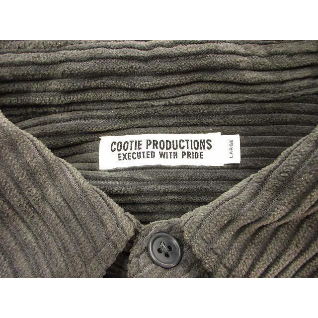 クーティー COOTIE ワイドコーデュロイ CPOジャケット Wide Corduroy