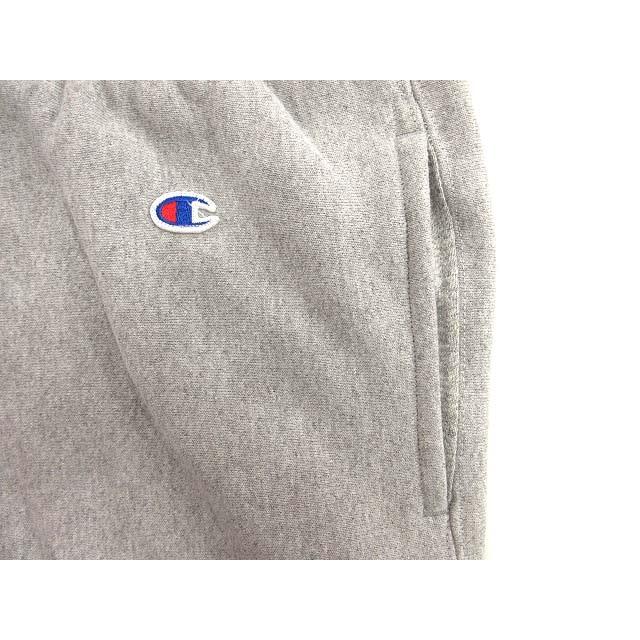 Champion - チャンピオン リバースウィーブ アメリカ製 赤単色 復刻 スウェット L グレー Champion（チャンピオン） リバースウィーブ スウェットパンツ 赤単色