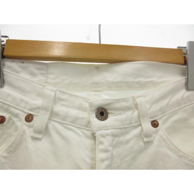 Levi's（リーバイス） Levi's 502 ストレート ホワイト デニム パンツ