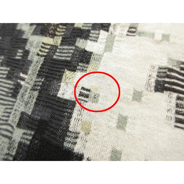 ヨーガンレール JURGEN LEHL コットン インターシャ ワイド カットソー