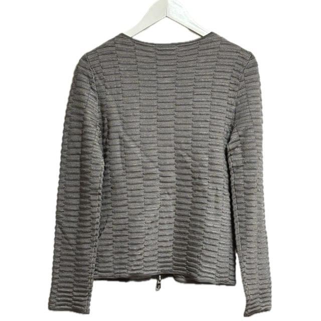 EMPORIO ARMANI エンポリオアルマーニ ノーカラー ジャケット 