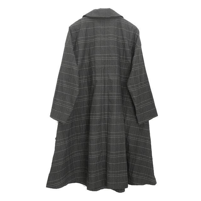 慈雨 ジウ ドット ジャガード スタンドカラー ジャケット コート 慈雨 ジウ ドット ジャガード スタンドカラー ジャケット コート