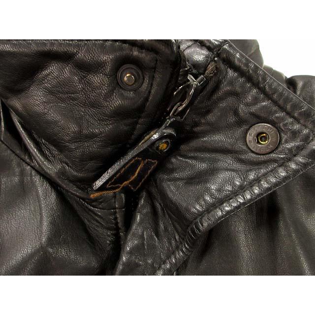 Lamatta ラマッタ ダブルフェイスリアルムートン レザーコート 黒48 Lamatta ラマッタ ダブルフェイスリアルムートン レザーコート