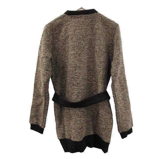 フランクリーダー FRANK LEDER WEAVED WOOL ZIP CARDIGAN ウール