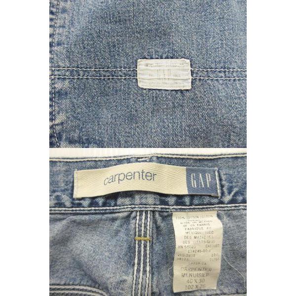 ギャップ GAP カーペンター Carpenter デニム ペインターパンツ ワイド 