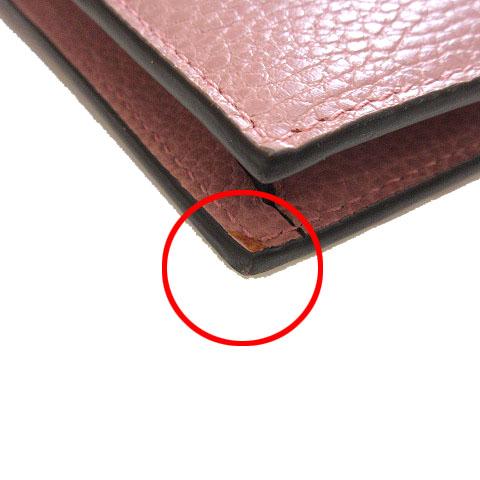 GUCCI（グッチ） インターロッキングG チェーンウォレット ピンク系