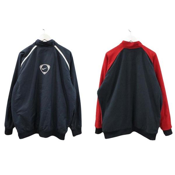 NIKE（ナイキ） リバーシブル ジャケット ブルゾン フリース ネイビー