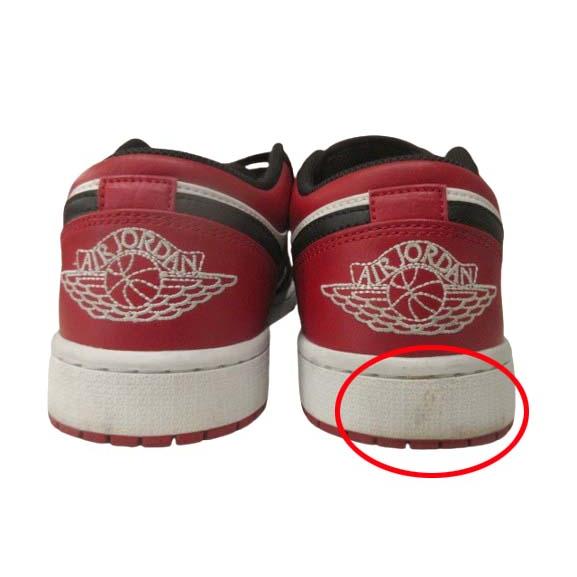 NIKE（ナイキ） NIKE AIR JORDAN 1 LOW BRED TOE gym 553558-612 エア