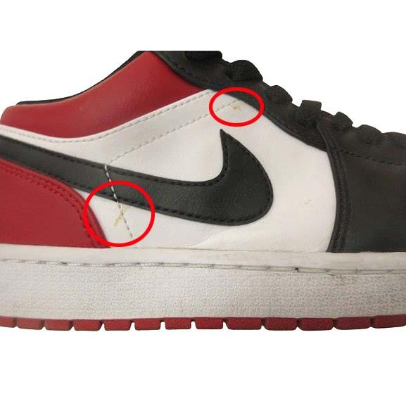 NIKE（ナイキ） NIKE AIR JORDAN 1 LOW BRED TOE gym 553558-612 エア
