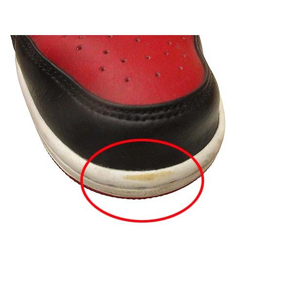 NIKE（ナイキ） NIKE AIR JORDAN 1 LOW BRED TOE gym 553558-612 エア