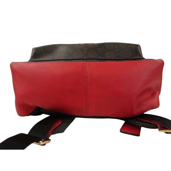 美品　COACH リュック　バックパック　チャーリー　F32200 COACH コーチ バッグ リュック F32200 32200 カーキ×ハニー