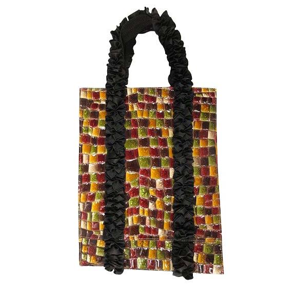 ATAO アタオ KOBE モザイクトート ハンドバッグ マルチカラー BAG 