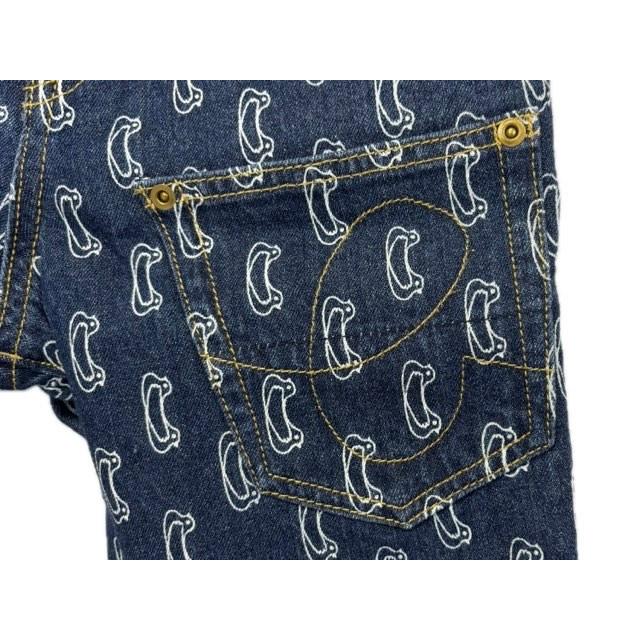 メルシーボークー　Fサイズ　デニム メルシーボークー、美品うしろまえデニムパンツ。 - メルカリ