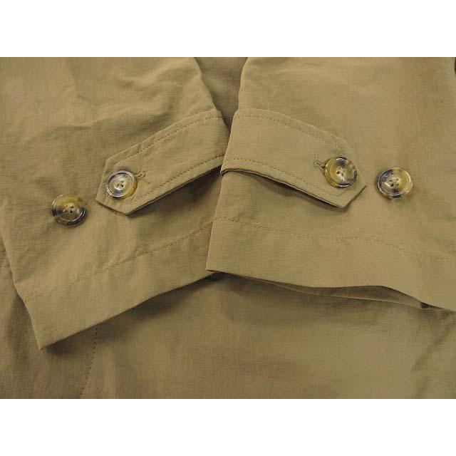 未使用品 バラクータ BARACUTA G12 ステンカラー コート ナイロン TAN
