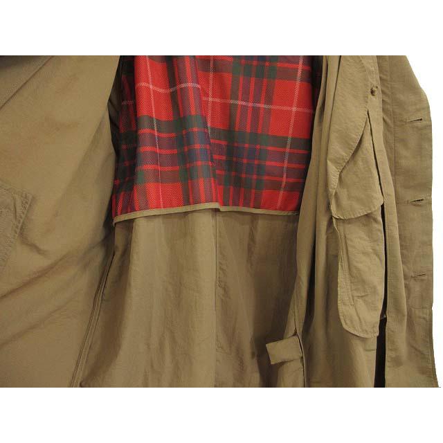 【中古】未使用品 バラクータ BARACUTA G12 ステンカラー コート ナイロン TAN ベージュ系 42 メンズ 未使用品 バラクータ BARACUTA G12 ステンカラー コート ナイロン TAN