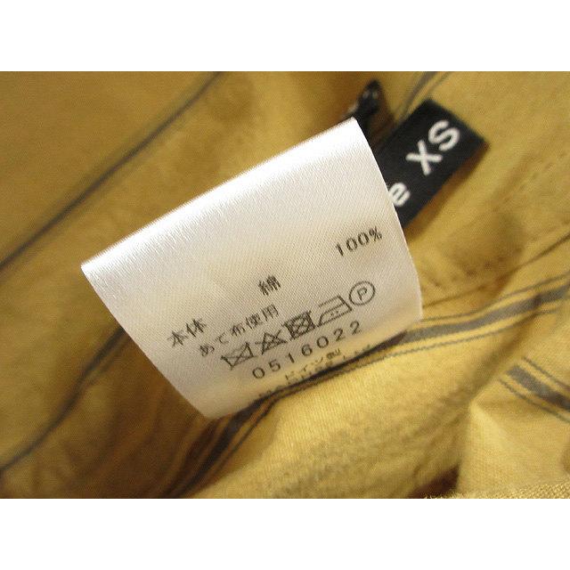 FRANK LEDER ストライプ カバーオール ワークジャケット M シャツ フランクリーダー FRANK LEDER STRIPED COTTON SHIRT JACKET WITH SIDE
