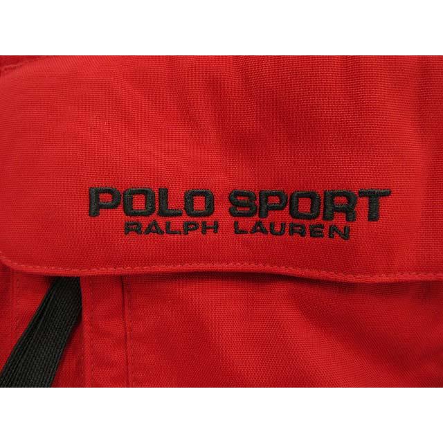 ポロスポーツ POLO SPORT 90s ダウンパーカー ダウンジャケット OLD 赤