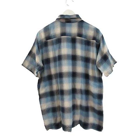 パタゴニア Patagonia A/C シャツ 52921 チェック ブルー L