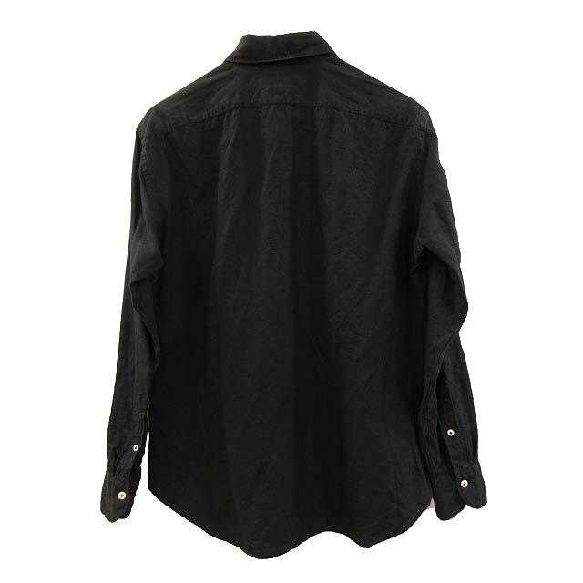 ジャンネット GIANNETTO リネンコットン ブラック カッタウェイ