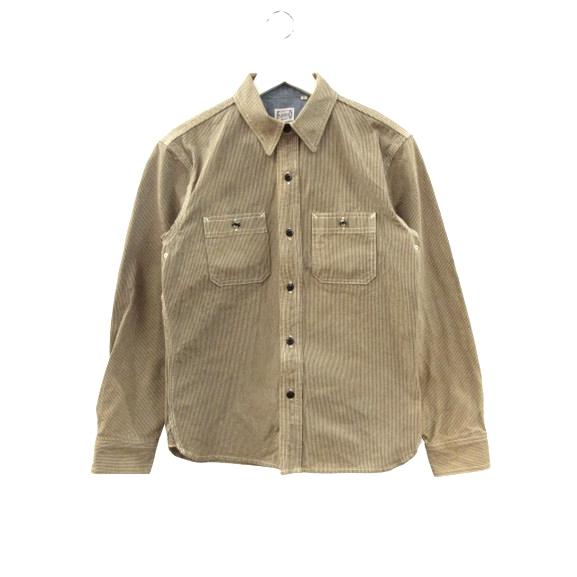 ザ フラットヘッド THE FLAT HEAD ワークシャツ ウォバッシュ