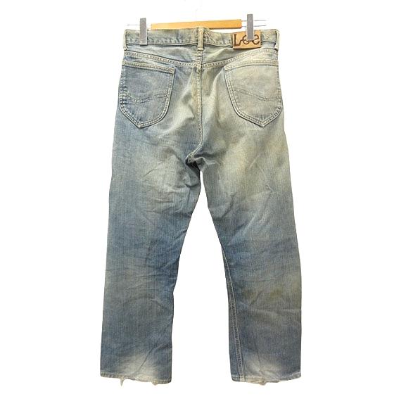 Lee cowboy 101B 40s復刻 赤タグセルビッチ デニムパンツW33【公式通販 