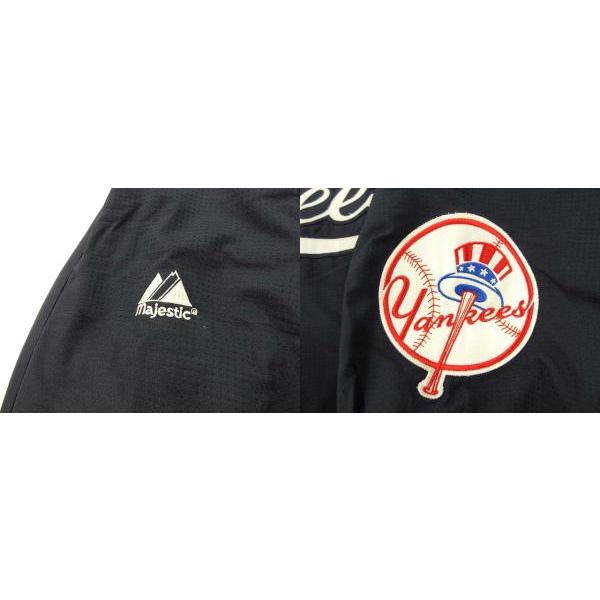 マジェスティック MAJESTIC MLB NY ヤンキース ナイロンジャケット