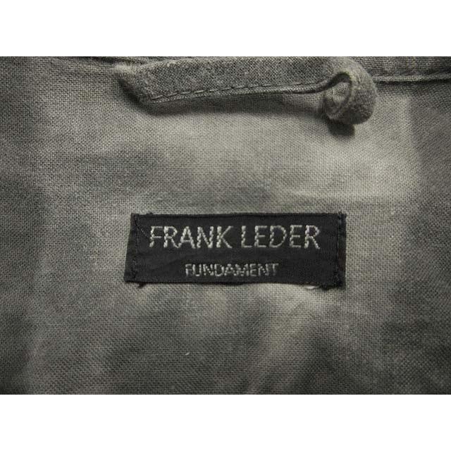 【中古】フランクリーダー FRANK LEDER インクダイドベッド ジャケット S グレー 長袖 ムラ染め アウター メンズ フランクリーダー FRANK LEDER インクダイドベッド ジャケット S
