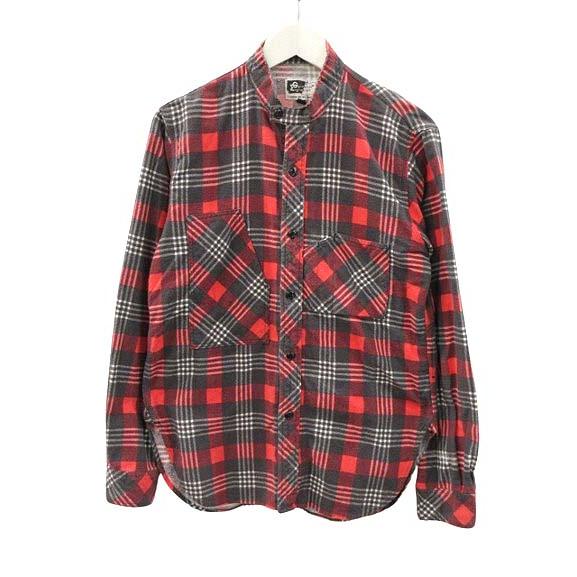 ✨未使用タグ付き✨エンジニアドガーメンツ　赤　長袖チェックシャツ　S エンジニアードガーメンツ Engineered Garments ネペンテス チェック柄