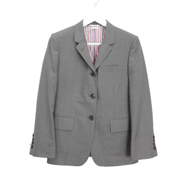 THOM BROWNE グレー テーラードジャケット トムブラウン THOM BROWNE テーラード ジャケット 40 グレー