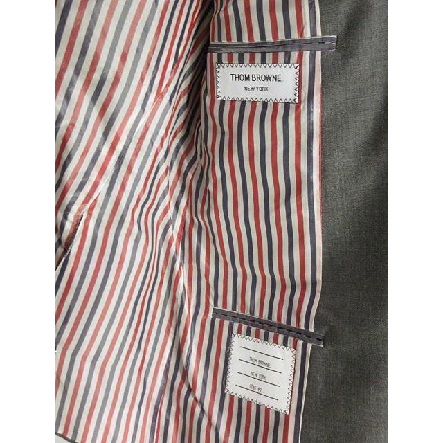 トムブラウン THOM BROWNE テーラード ジャケット 40 グレー