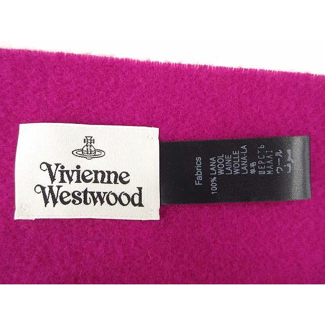 ヴィヴィアンウエストウッド オーブロゴ マフラー 総柄 フラワー