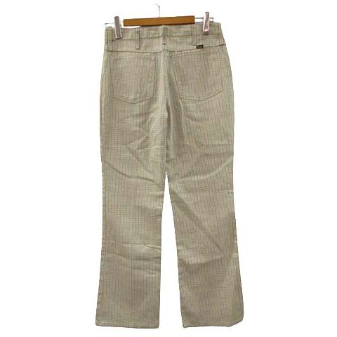 ラングラー WRANGLER 70s チェック柄 フレア パンツ ブーツカット W32 