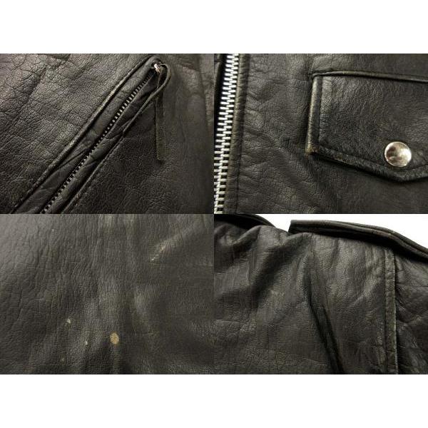 90s ウィルソンズ WILSONS ダブルライダース ジャケット L レザー