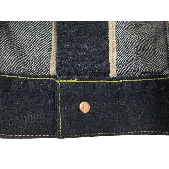 【中古】BONCOURA ボンクラ Denim Jacket 3rd indigo 3rd モデル Gジャン デニムジャケット 34 インディゴブルー BONCOURA ボンクラ Denim Jacket 3rd indigo モデル Gジャン デニム