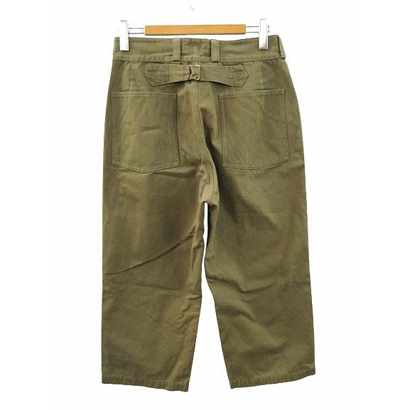 【中古】フィグベル PHIGVEL MIL TROUSERS PMAG-PT10-SS ミルトラウザー パンツ 1 カーキグリーン系 ボトムス メンズ フィグベル PHIGVEL MIL TROUSERS PMAG-PT10-SS ミルトラウザー パンツ