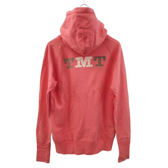 ティーエムティー TMT パーカー スウェット フーディー 長袖 ピンク 綿 