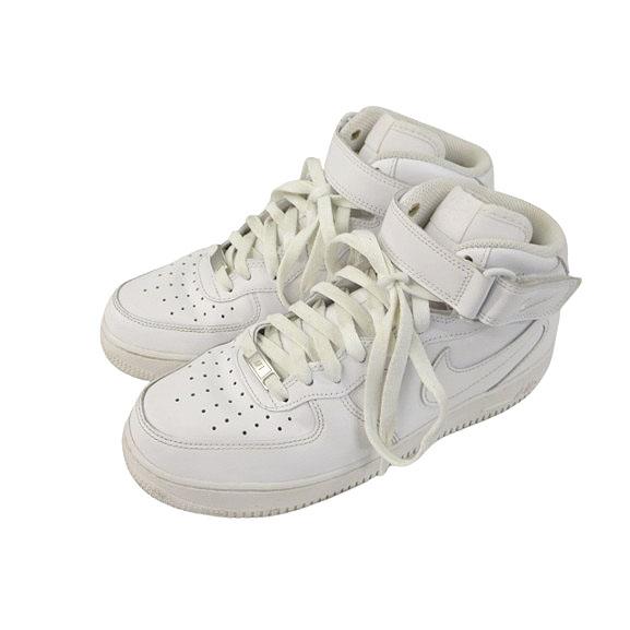 ナイキ エアフォース1 ミッド　ホワイト　26cm NIKE AIR FORCE 1 MID '07 