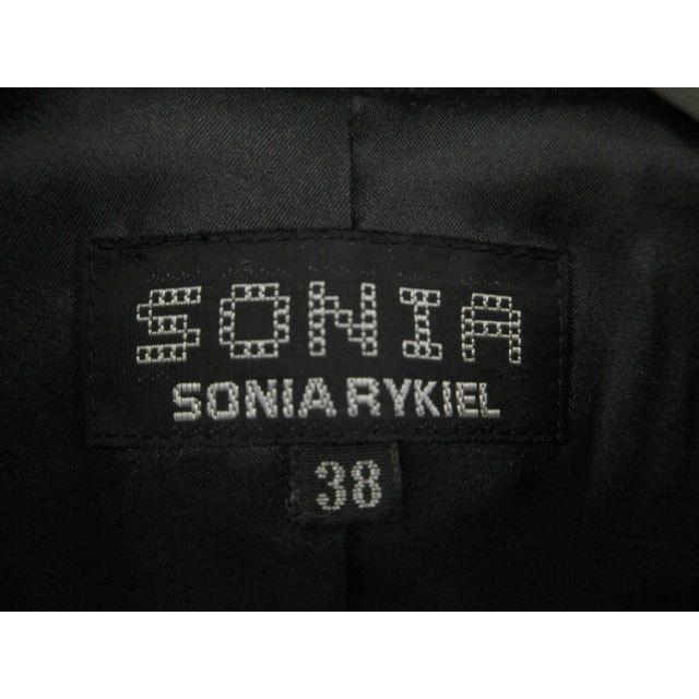 ソニア ソニアリキエル SONIA RYKIEL ジャケット 長袖 ベロア ブラック