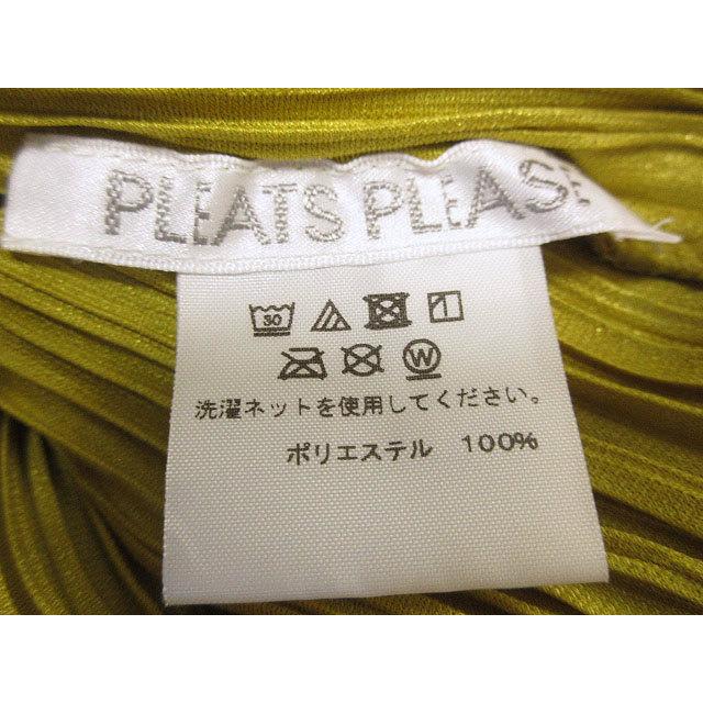 プリーツプリーズ PLEATS PLEASE ワンピース チュニック 2 イエロー系