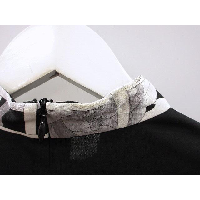 レオナールスポーツ LEONARD SPORT カットソー 七分袖 40 ブラック 黒