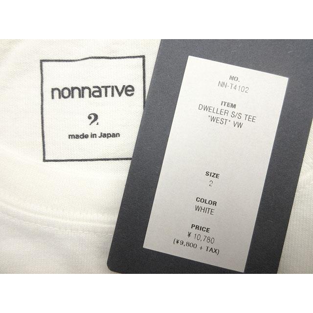 未使用品 ノンネイティブ nonnative DWELLER S/S TEE “WEST” VW NN 